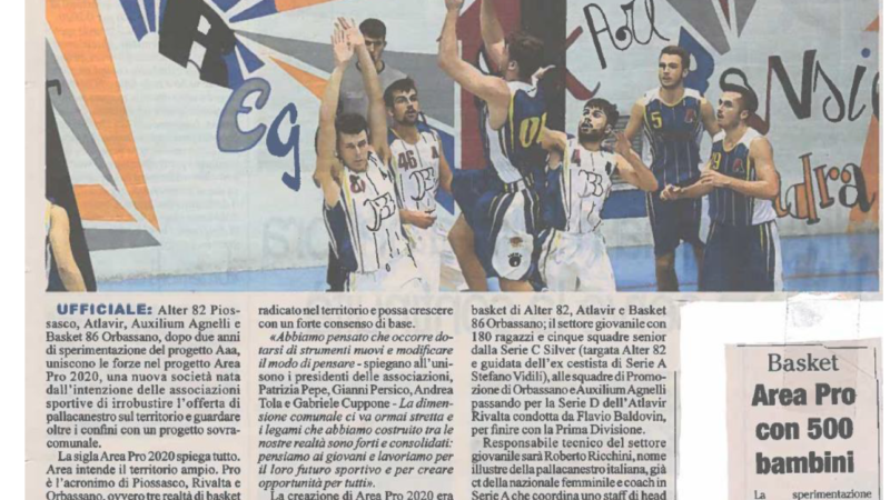 Area Pro 2020, la forza del basket ..