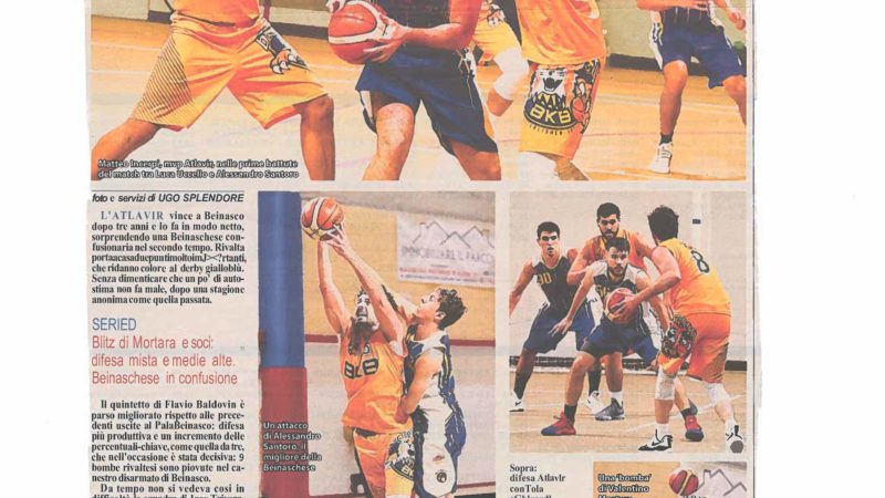 Atlavir vince con Beinaschese..