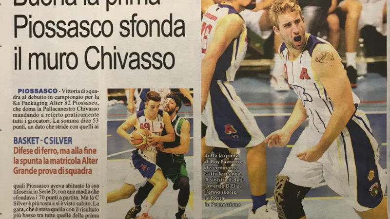 Buona la prima…