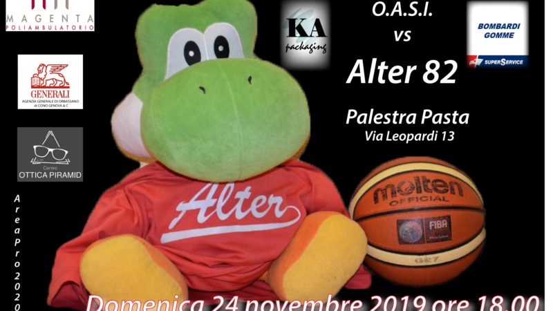 OASI- ALTER: Derby inedito per la serie C silver, domenica 24 novembre