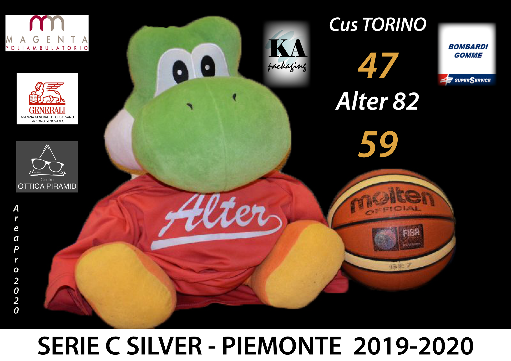 serie C silver: Alter supera il Cus Torino