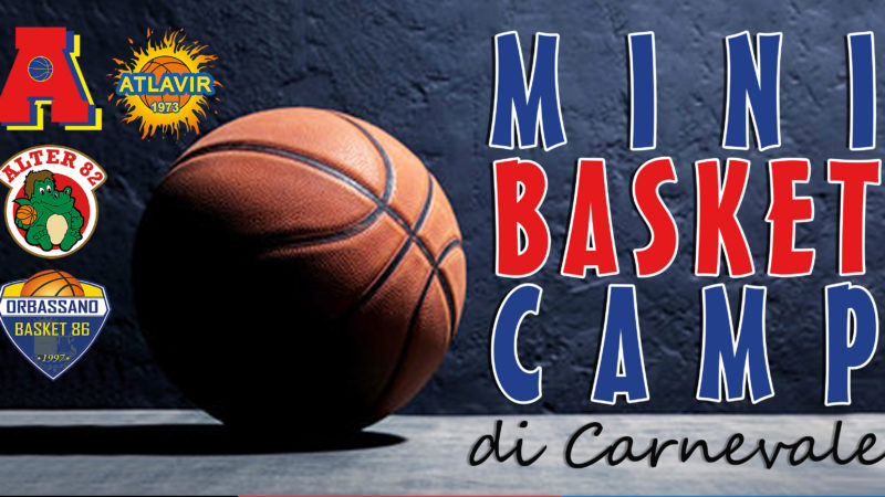 RINVIATO:MiniBasket Camp dal 24-26 febbraio 2020 a Piossasco
