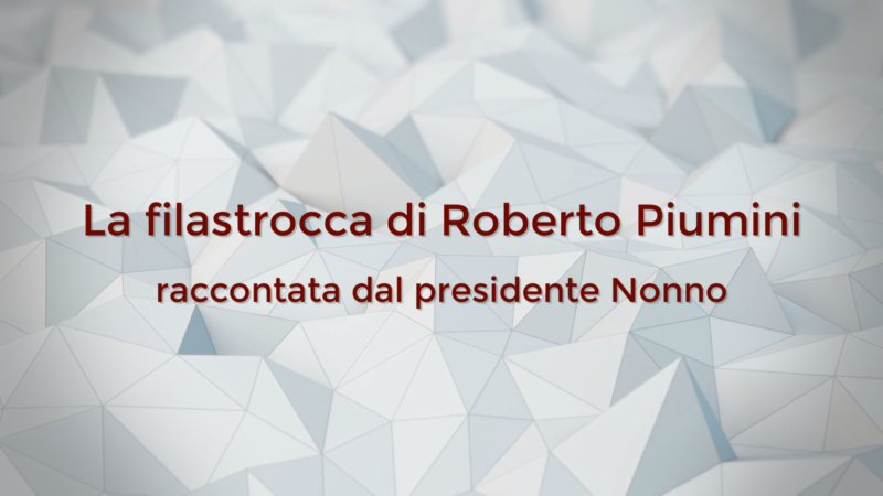 Il Presidente Nonno racconta ai più piccoli: “la filastrocca del Virus con la corona” di  Roberto Piumini