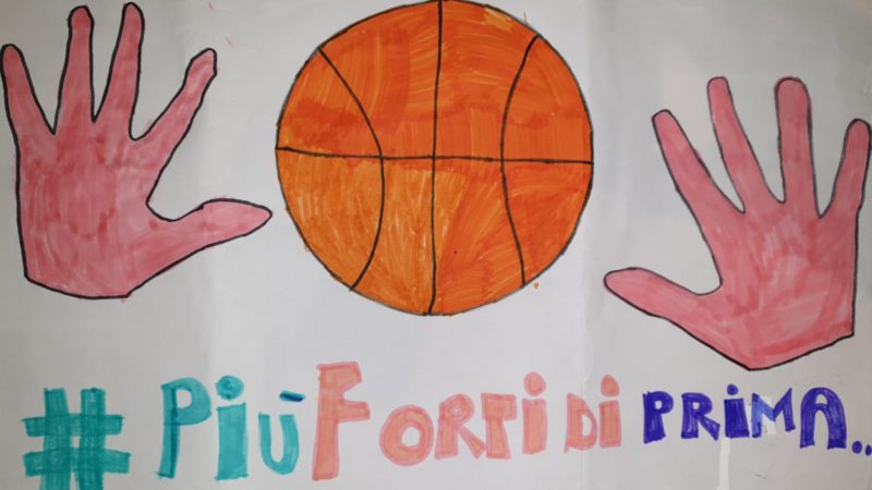 Basket 86 Orbassano vs Covid19: una partita ed un video particolare.