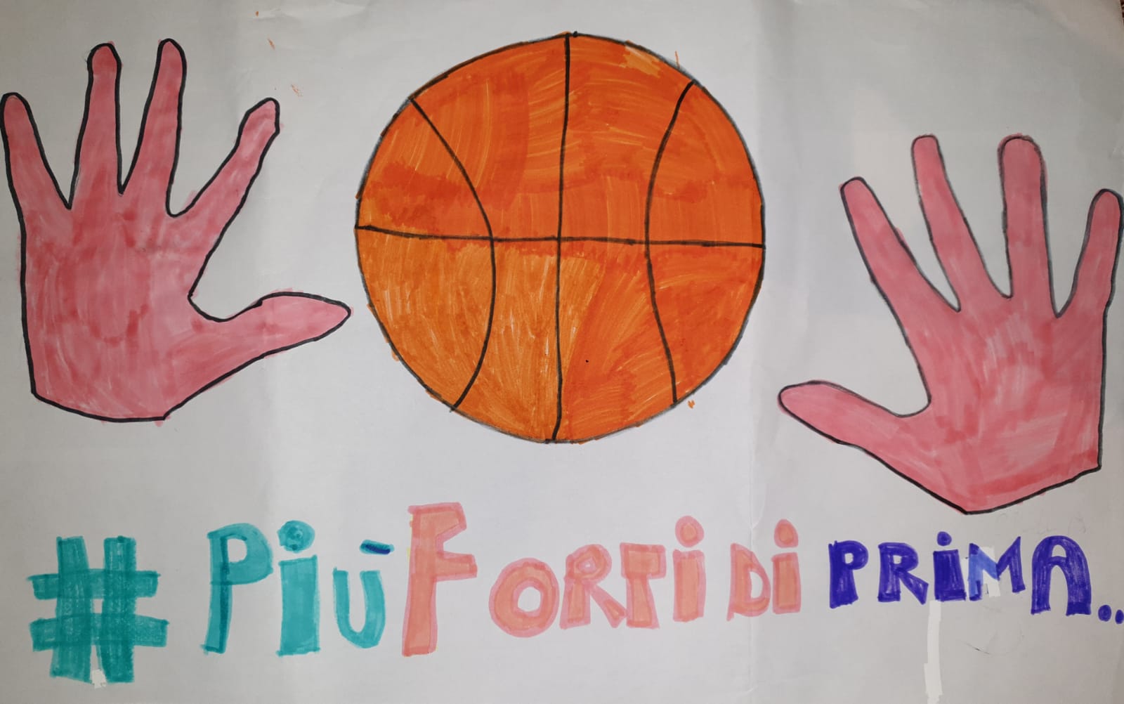 Basket 86 Orbassano vs Covid19: una partita ed un video particolare.