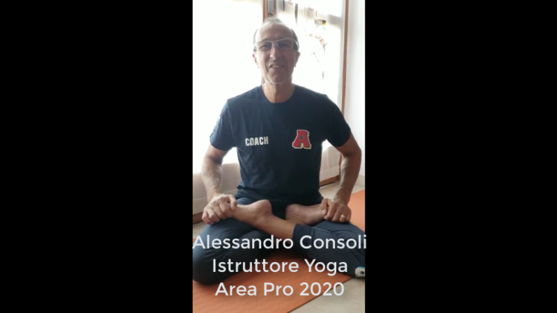 Dopo 55 giorni finisce il corso online di Yoga-Pranajama di Alessandro Consoli.