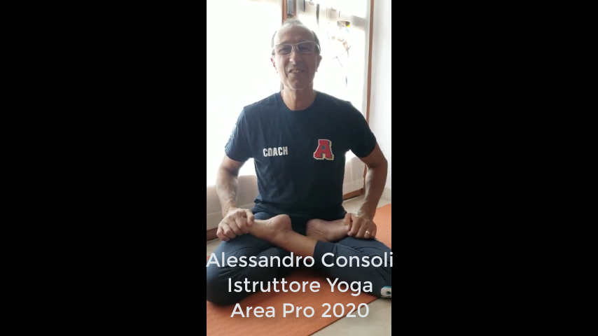 Dopo 55 giorni finisce il corso online di Yoga-Pranajama di Alessandro Consoli.