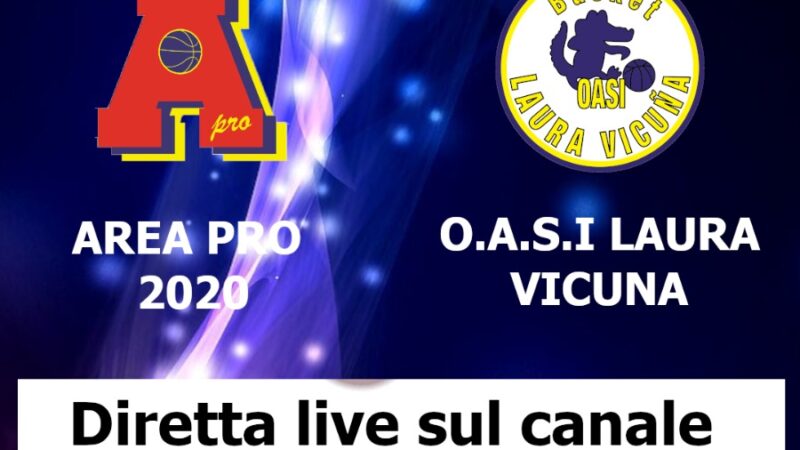 Under 13 Elite Area Pro 2020-Oasi Laura Vicuna, diretta video