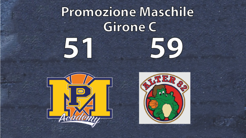 Promozione Maschile: Alter’82 vince contro Pall. Moncalieri