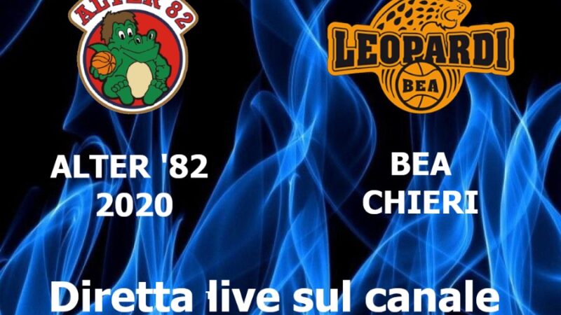 Promozione maschile Alter’82 – BEA Chieri in diretta churchtonimanero ven 16 apr 2021.