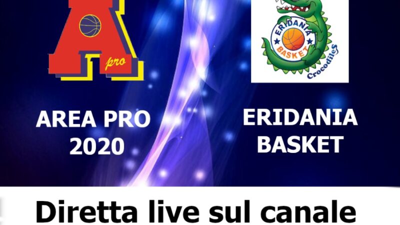 U 13 Elite: AreaPro2020-Eridania in diretta su tonimanero web tv