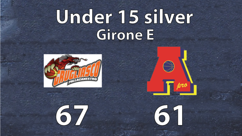 Under 15 silver: Grugliasco – Area Pro 2020 67-61