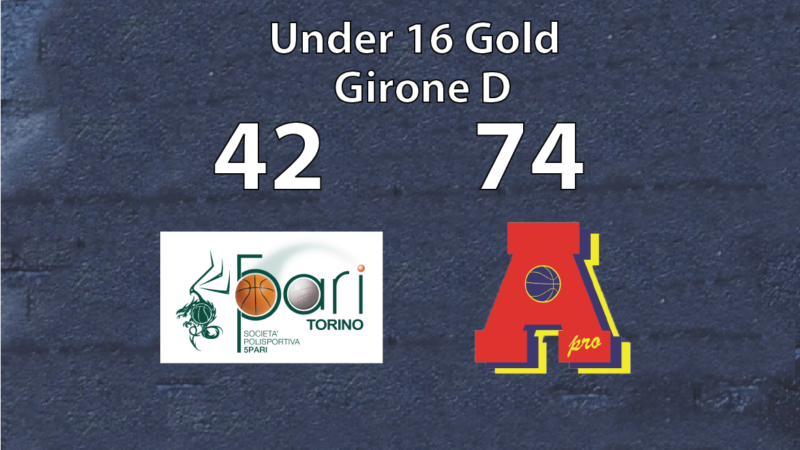 Under 16 Gold: vince con 5 pari.