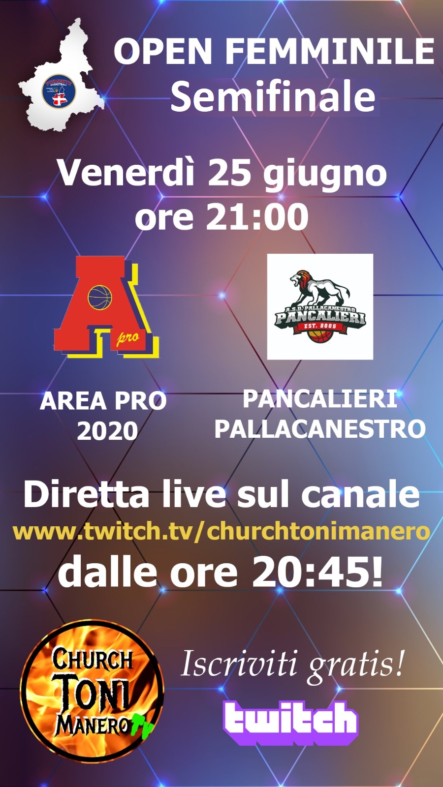 Open Femminile in semifinale vs Pancalieri