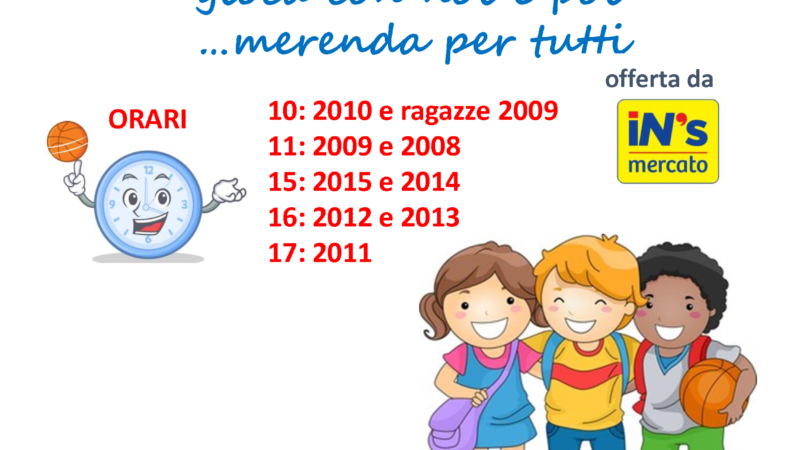 Amico Basket: Festa dello Sport a Piossasco Sabato 2 ottobre 2021. Nuove modalità iscrizione.