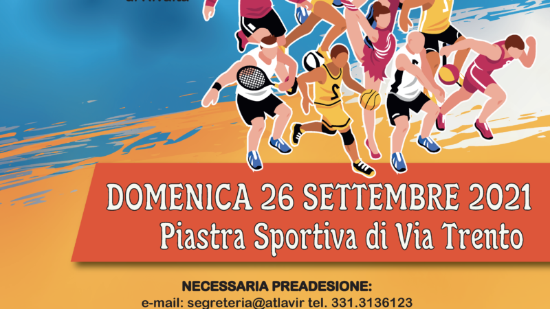 Festa dello Sport a Rivalta: Camminata e attività sportiva per i più piccoli.
