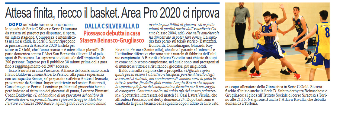 Luna Nuova: Area Pro 2020 ci riprova