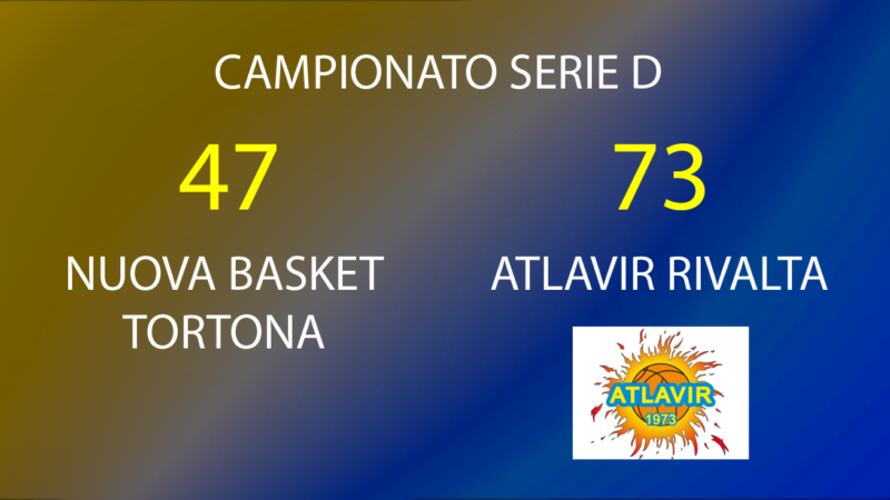 Serie D: Atlavir vince con Nuova Tortona