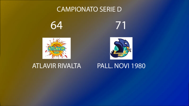 Serie D: Atlavir perde in casa con Novi