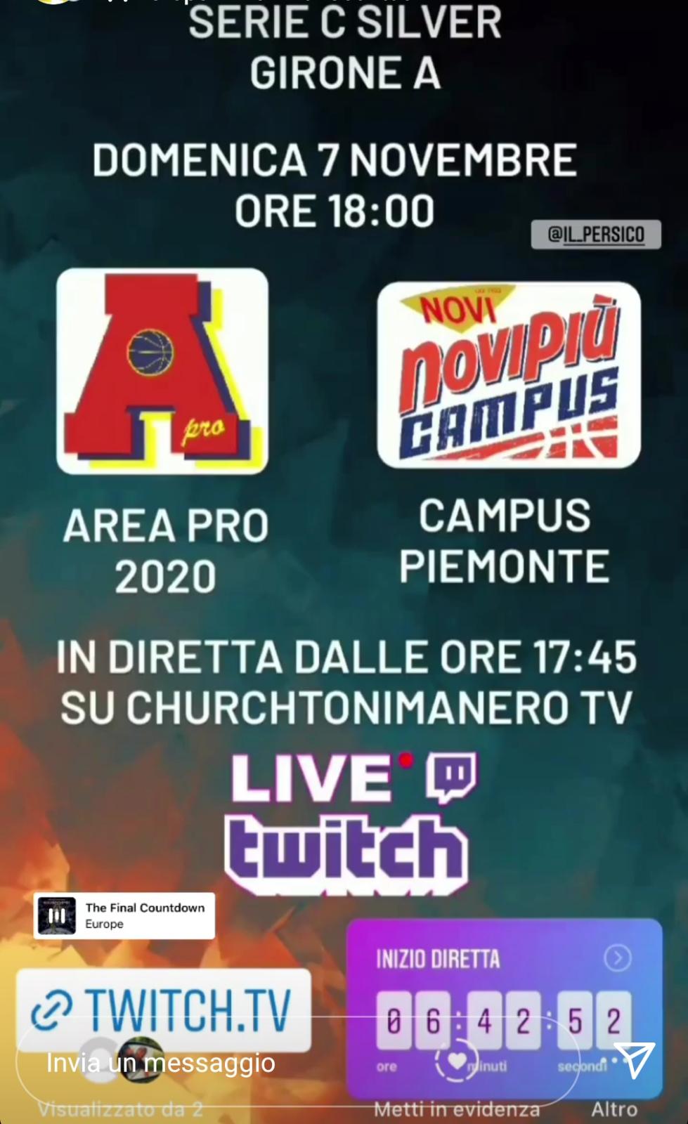 Tonimanerochurch-webtv: Area Pro-Campus in diretta