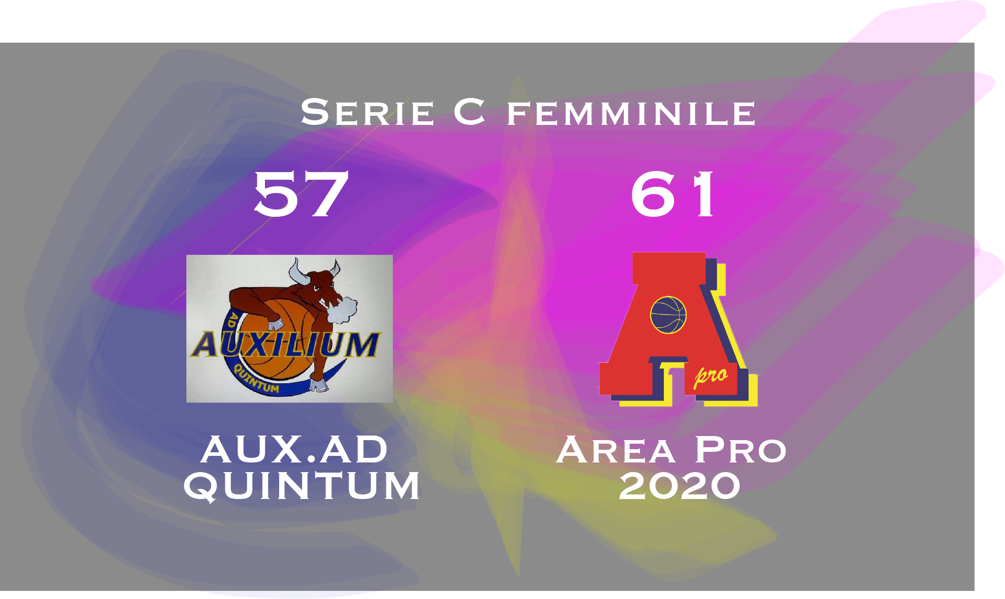 Serie C femminile: AP2020 vittoria importante vs Auxilium ad Quintum
