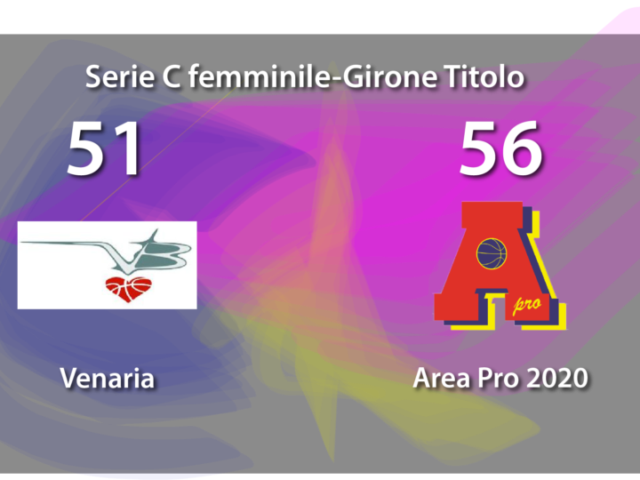 Serie C femminile-Titolo: AP2020 vince a Venaria