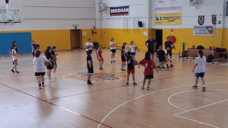 Stage femminile 2009-2010-2011 Area Pro 2020 al Palasangone