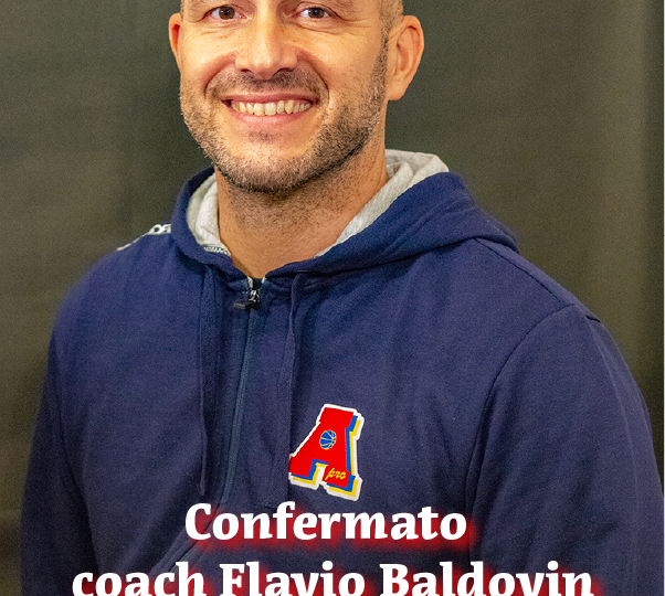 Confermato coach Baldovin alla guida della nuova e giovane Serie C silver di AreaPro2020