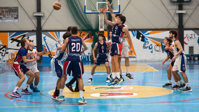 Under 19 gold: Areapro2020 miglioramenti nella partita con Granda CN.