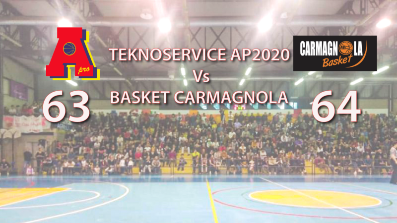 Serie C silver:Teknoservice Vs Carmagnola un altra partita al cardiopalma…persa di un punto.