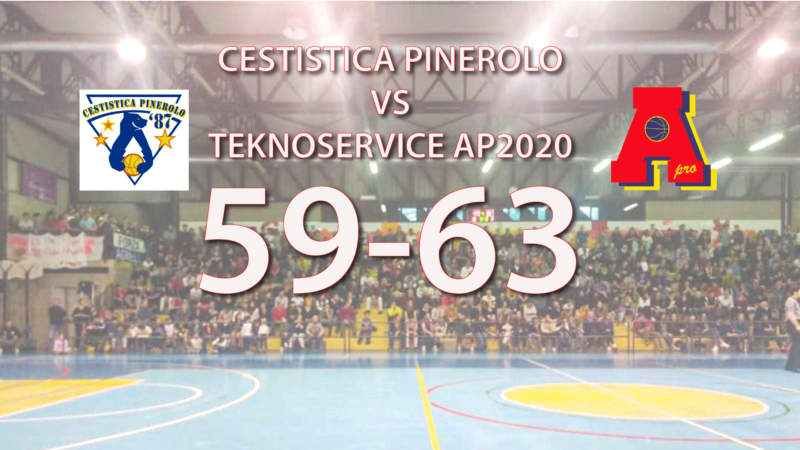 Serie C silver: Teknoservice AP2020 vince a Pinerolo.