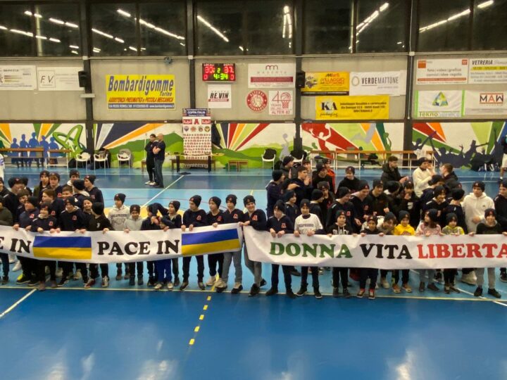 Serie C silver: Vicino alla vittoria con Torino Teen Basket..Una partita con un pensiero profondo a Ucraina e Iran.