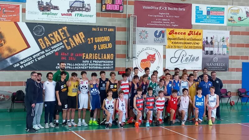 Under 14 gold: Raduno collegiale maschili a Farigliano per Martire, Melissari e Strumia.