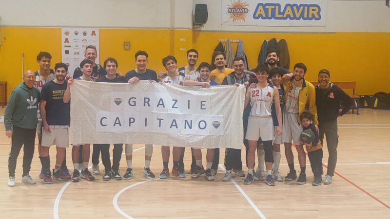 B86 Orbassano: Pierpaolo Dabbene  termina la sua carriera da giocatore. GRAZIE CAPITANO !