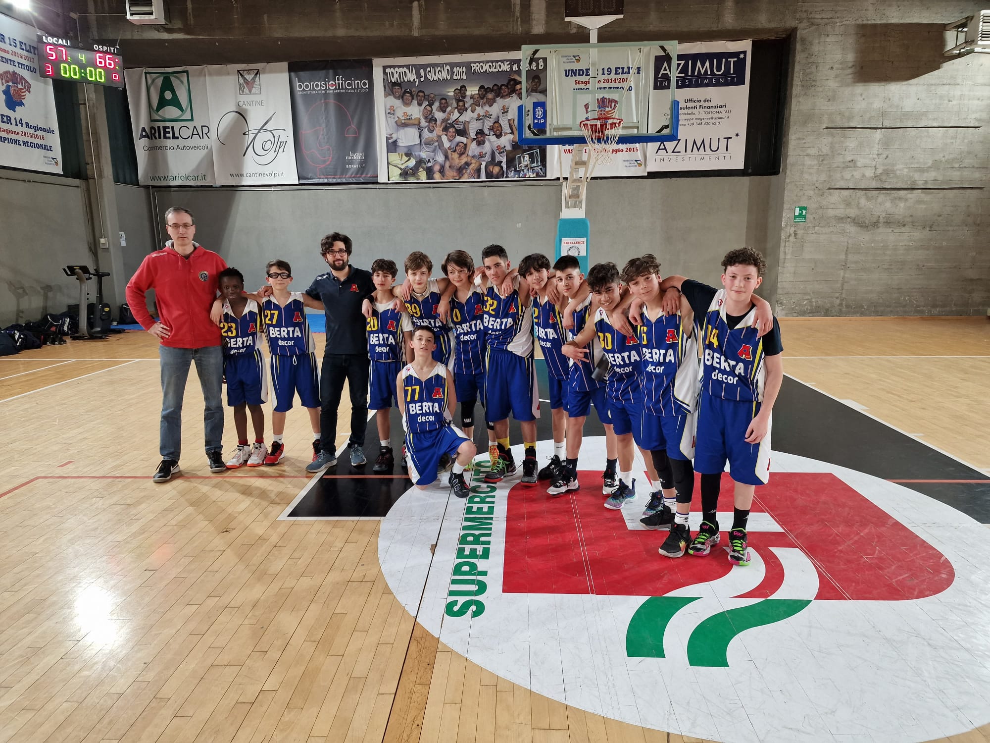 Under 13 gold: Bella vittoria di AP2020 contro Derthona.