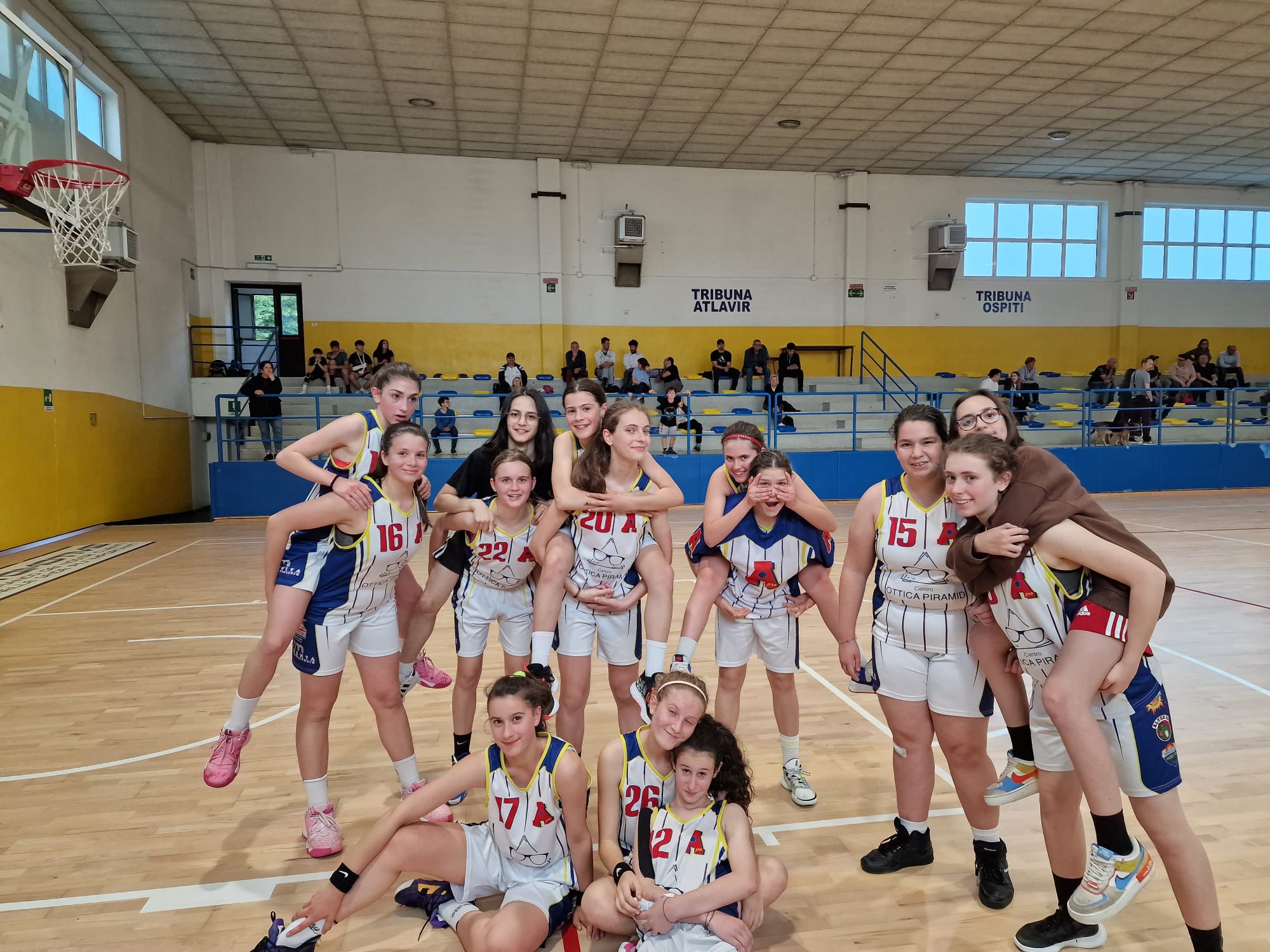 Under 14 femminile: le Foxies vincono con Conte Verde