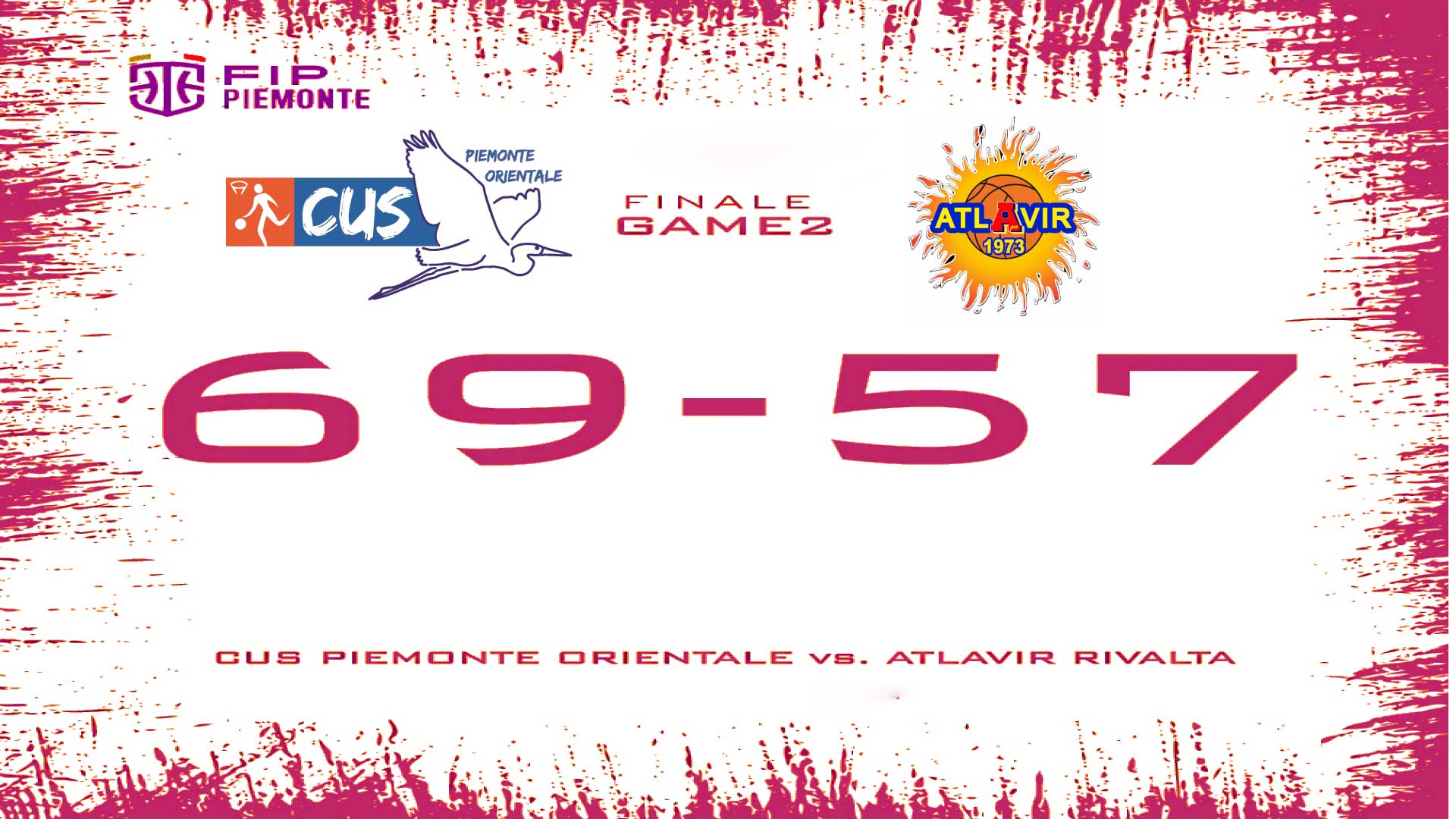 Semifinale playoff serie D: Bauer Atlavir non riesce il raddoppio in gara-2 : 1-1, gara 3 a Rivalta.