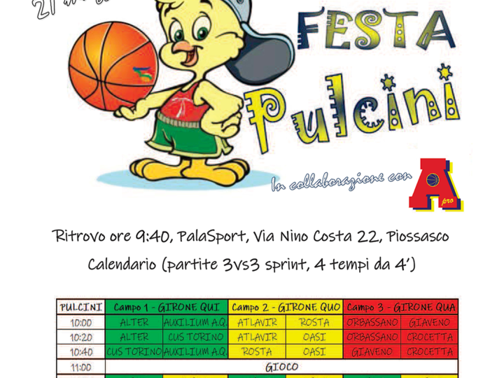 Festa Provinciale Minibasket: Festa pulcini il 27 maggio 2023 a Piossasco. Le foto.