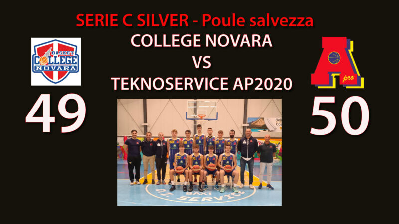 Serie C: Teknoservice AP2020 vince a Novara…grande prova dei ragazzi e staff!!