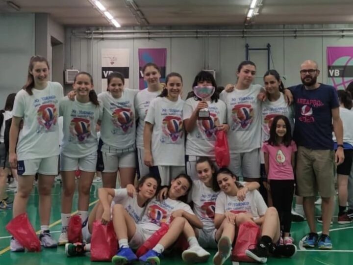 Under 17 femminile: AP2020 vince XI Torneo Luca Gafagna a Venaria. Sport e Solidarietà. Corgnati MVP.