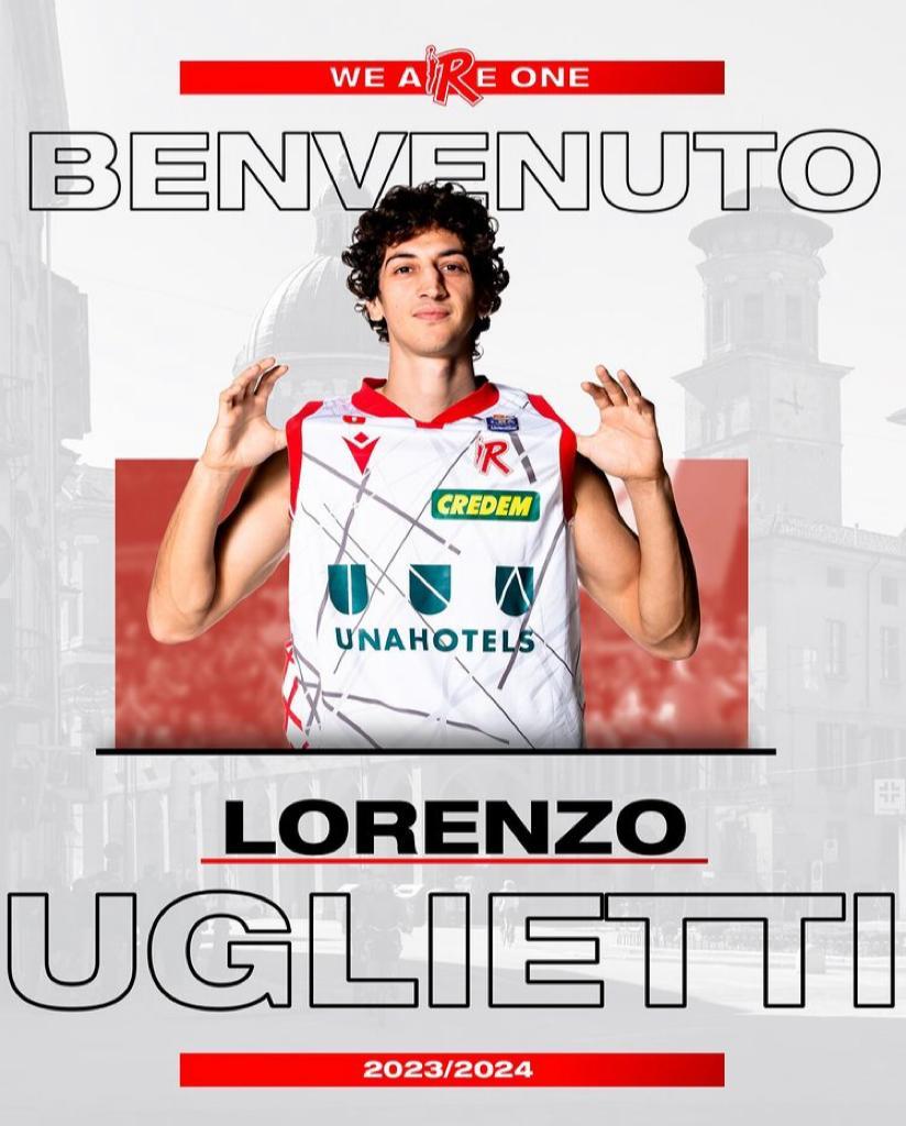 Uglietti, dopo varie richieste, approda a Reggio Emilia, bravo “Uglio”… saremo sempre con te !