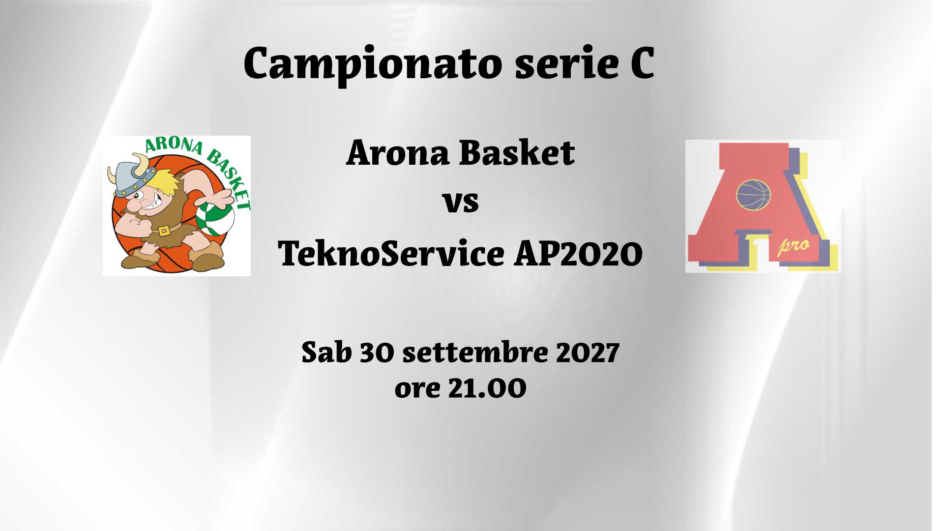 Serie C: inizia sab 30 sett 2023 ad Arona, il campionato di Teknoservice AP2020.
