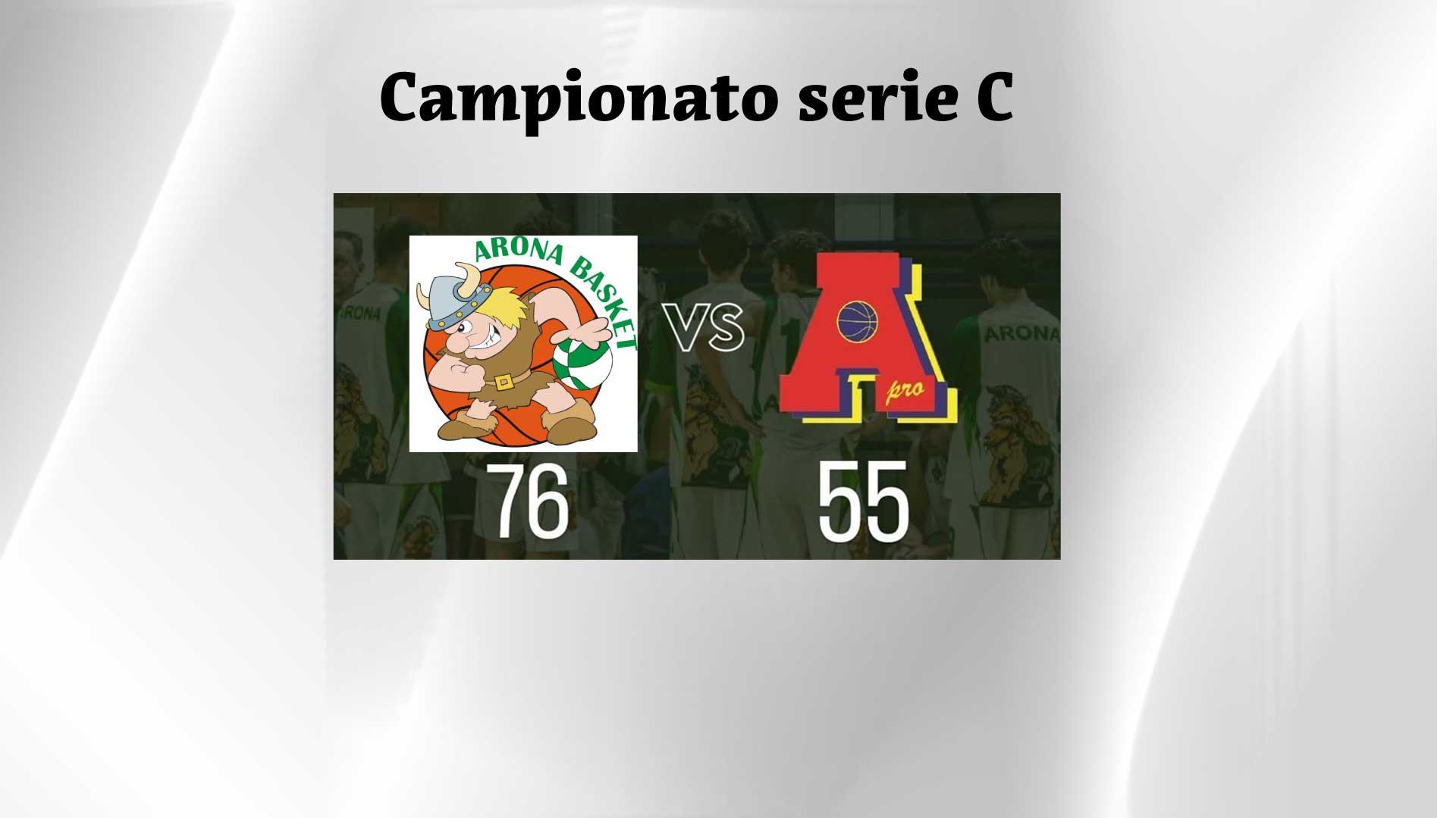 Serie C: Teknoservice non passa ad Arona