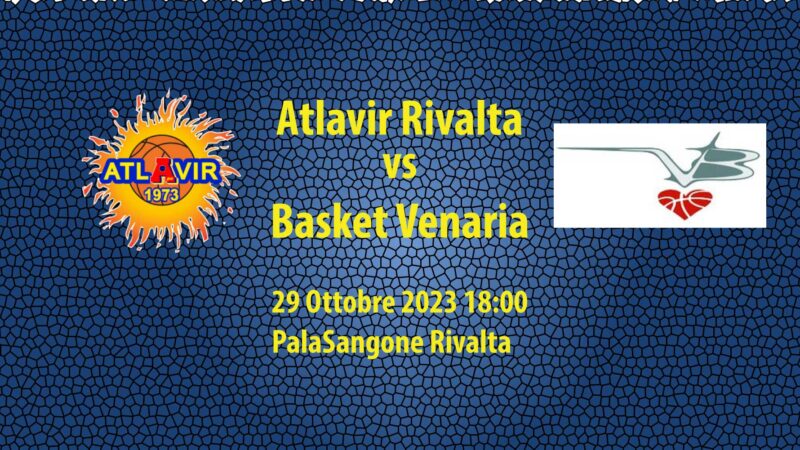 Divisione 1: Bauer Atlavir ospita il Basket Venaria. Presentazione partita