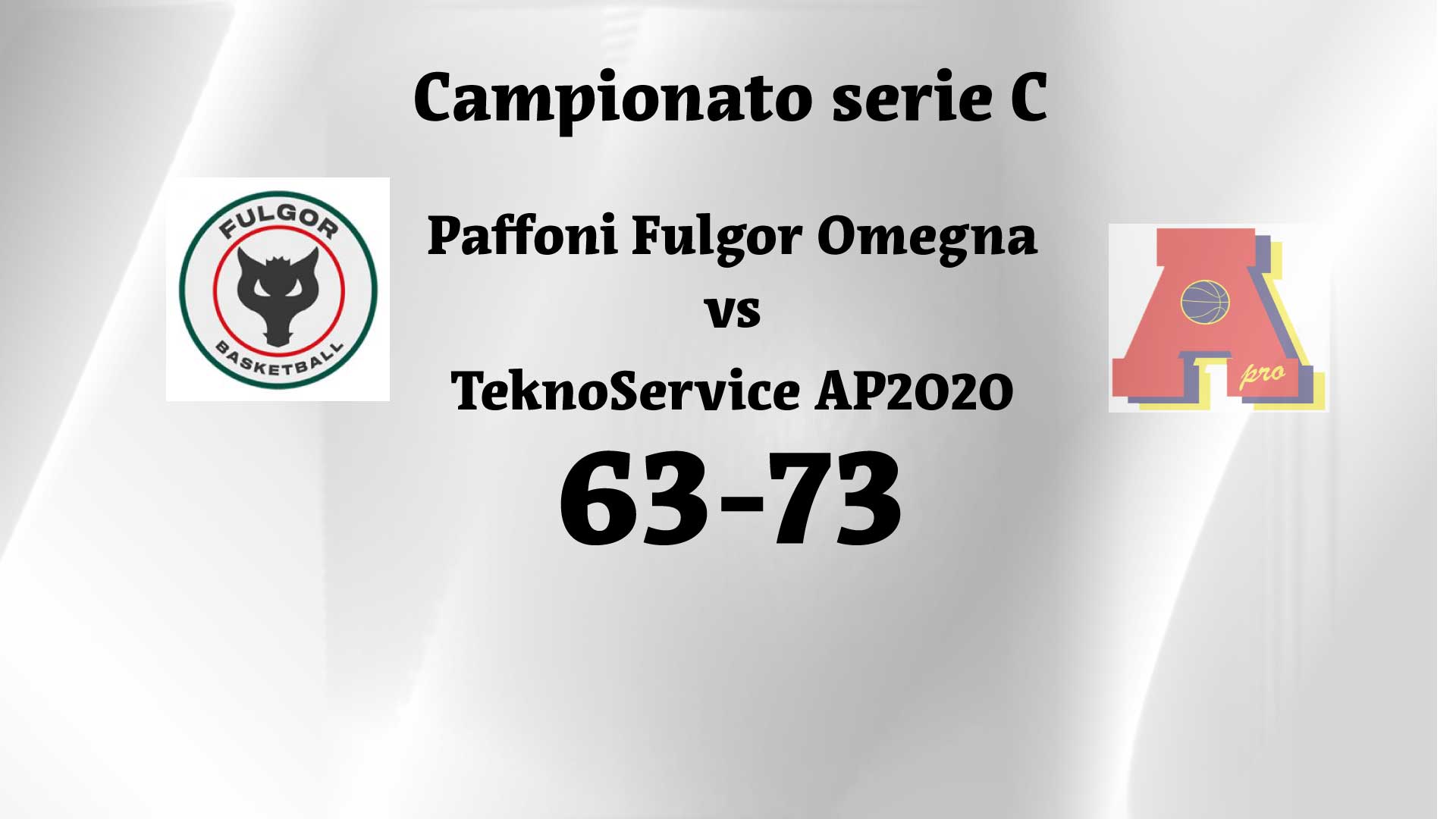 Serie C :Teknoservice espugna Omegna.
