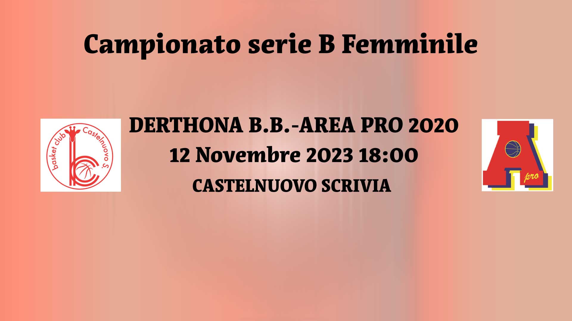 B Femminile: AP2020 in trasferta a Castelnuovo. Presentazione partita
