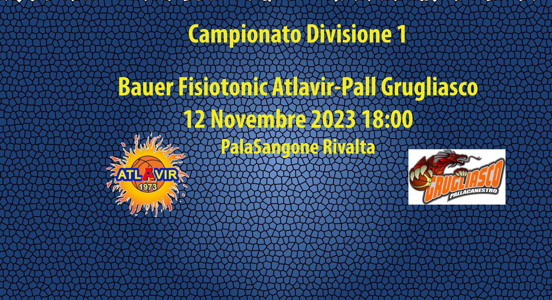 Divisione 1: Bauer Atlavir ospita Grugliasco. Presentazione partita