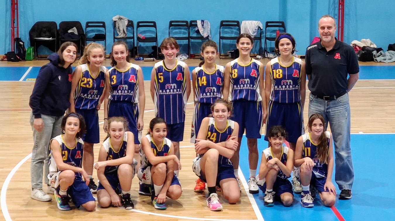 under 13 femminile: AP2020 a gonfie vele, vince con Lettera 22