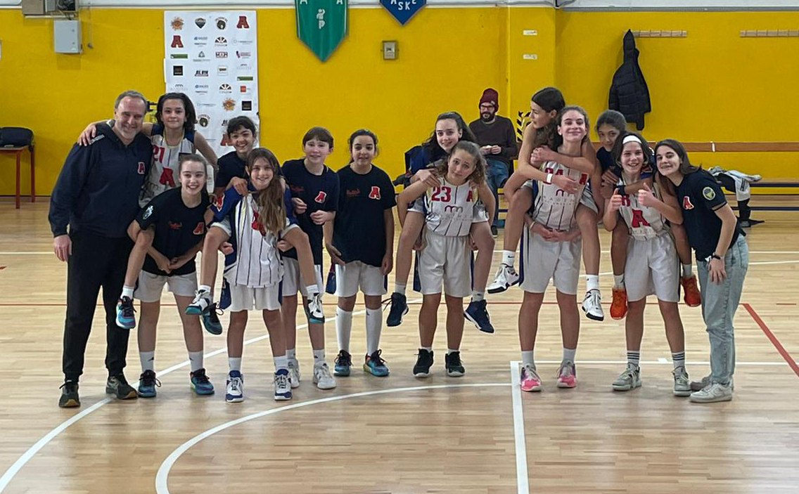 under 13 femminile: AP2020 sorride contro LaPolismile prima della classe.