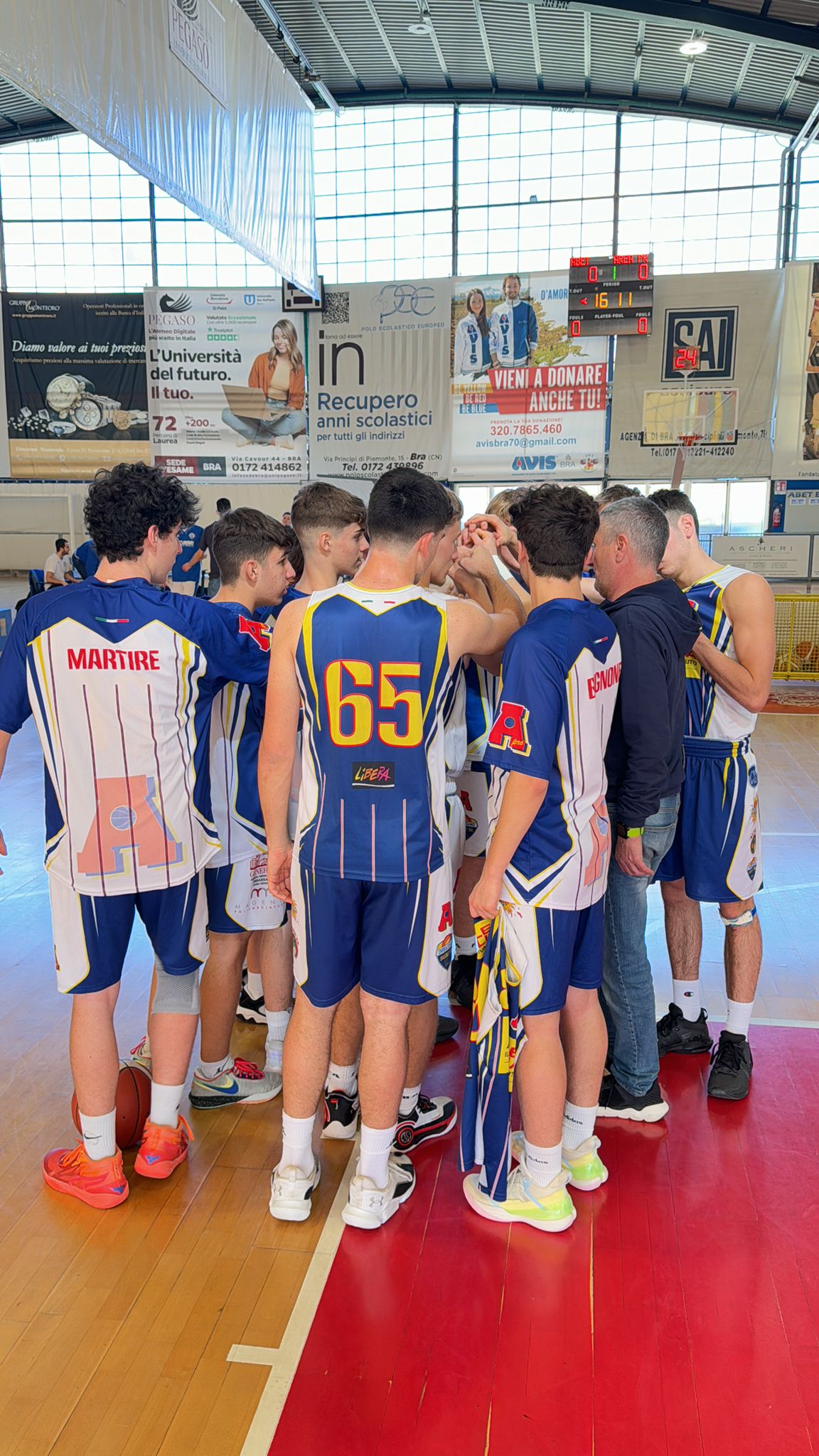 under 17 gold- top2: AreaPro2020 sofferta sconfitta con Basket Bra.